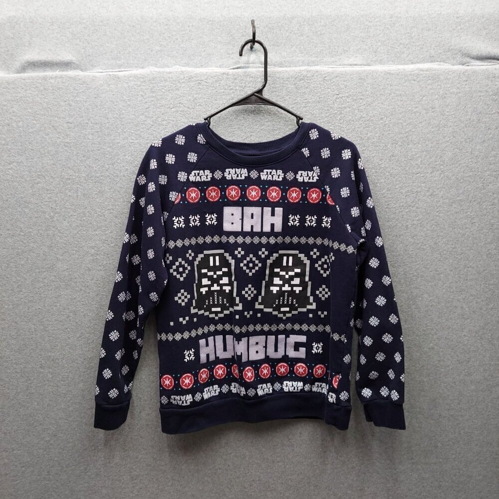 Star Wars "Bah Humbug"‎ Navy Sweater Unisex Winter Apparel